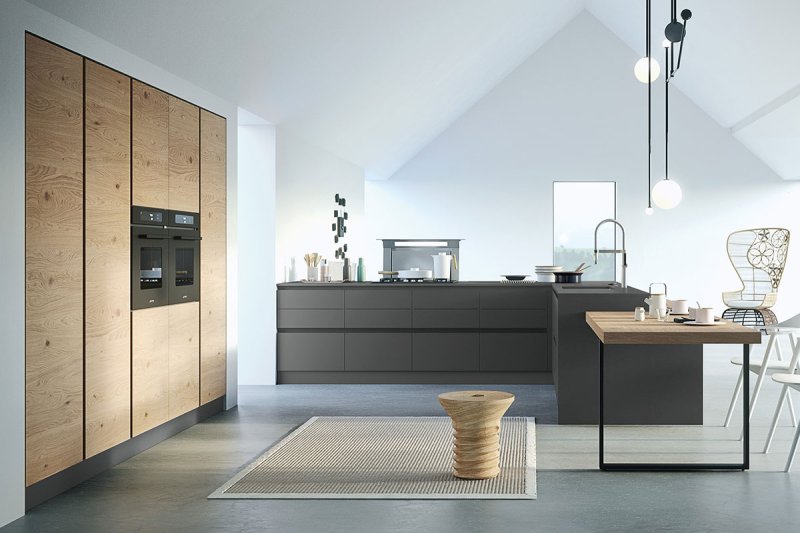 Kitchen in the style of minimalism design