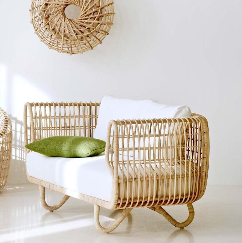 Wicker interior items