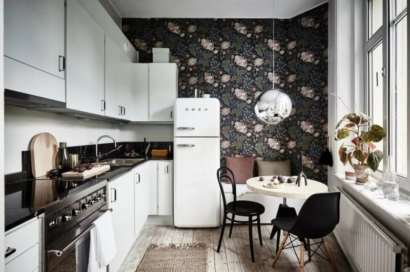 A selection of wallpaper for the kitchen