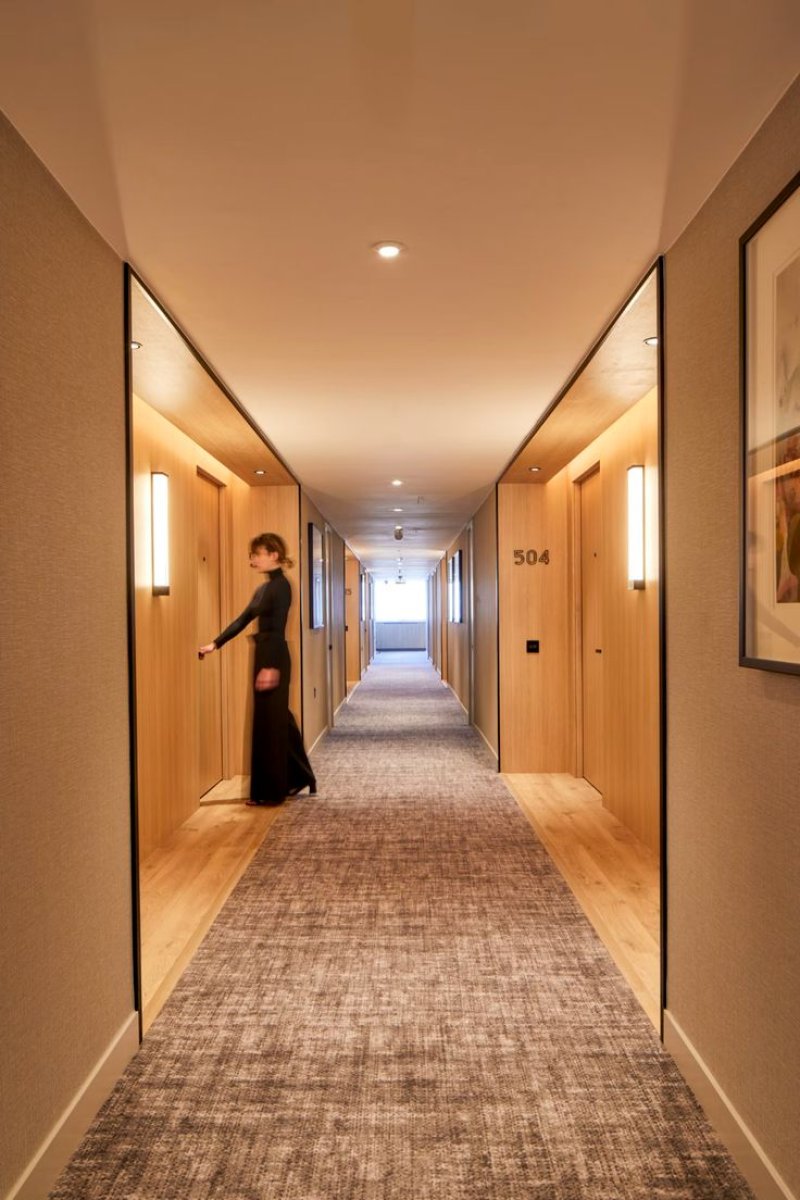 Long corridor