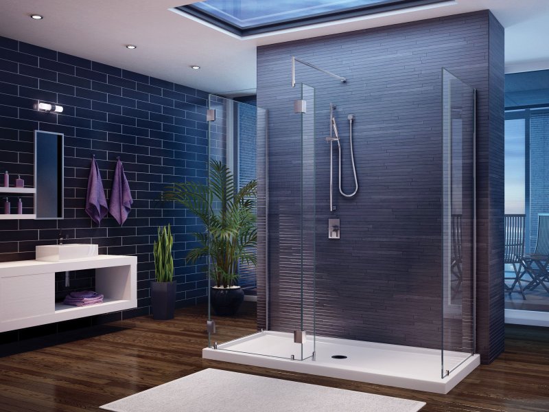 Shower in modern style