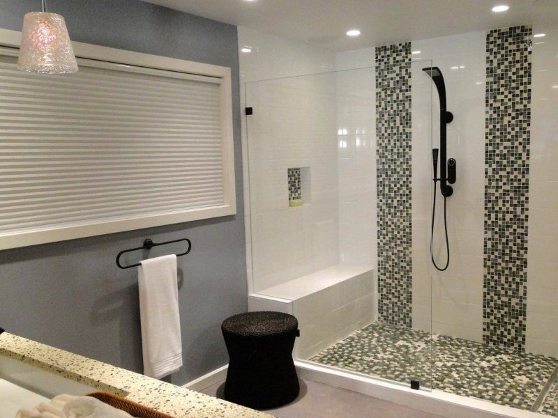 Bathroom design with shower