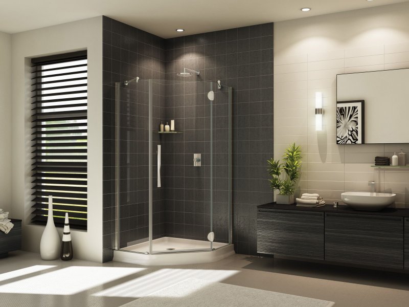 Stylish shower room