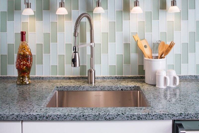 Backsplash mosaic