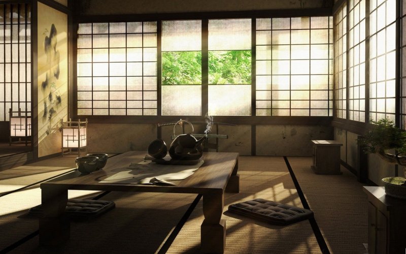 Japanese style in the interior