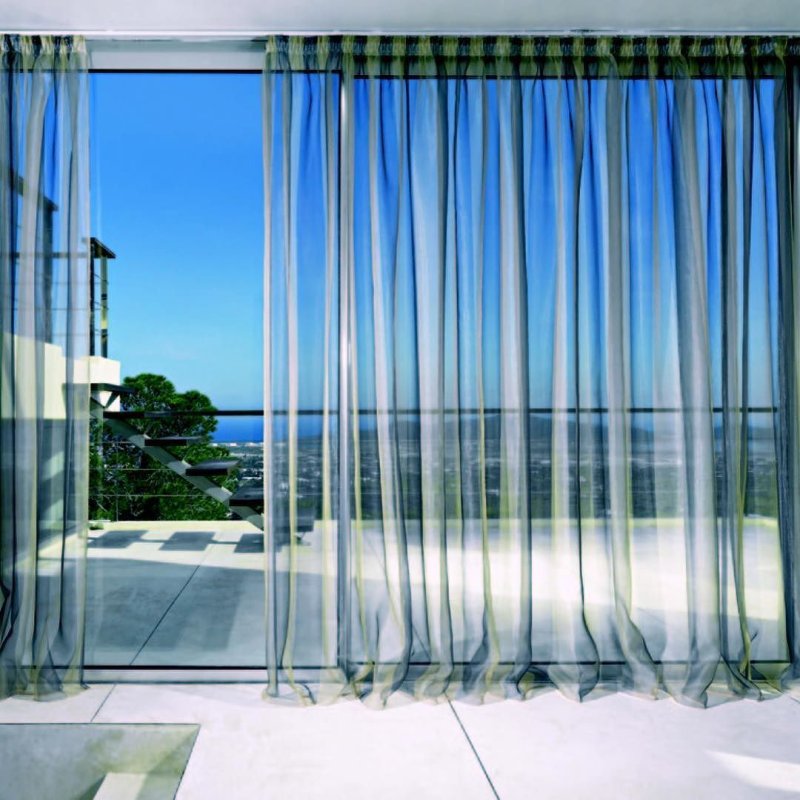 Curtains in a modern style