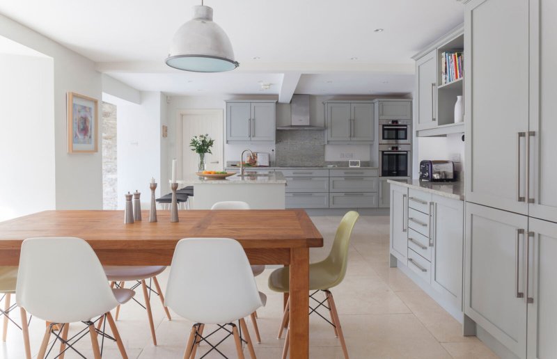 Scandinavian style in the interior of the kitchen