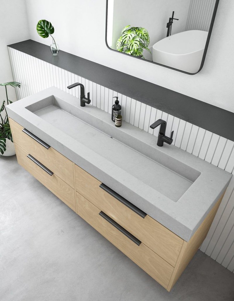 Sink in the bathroom design