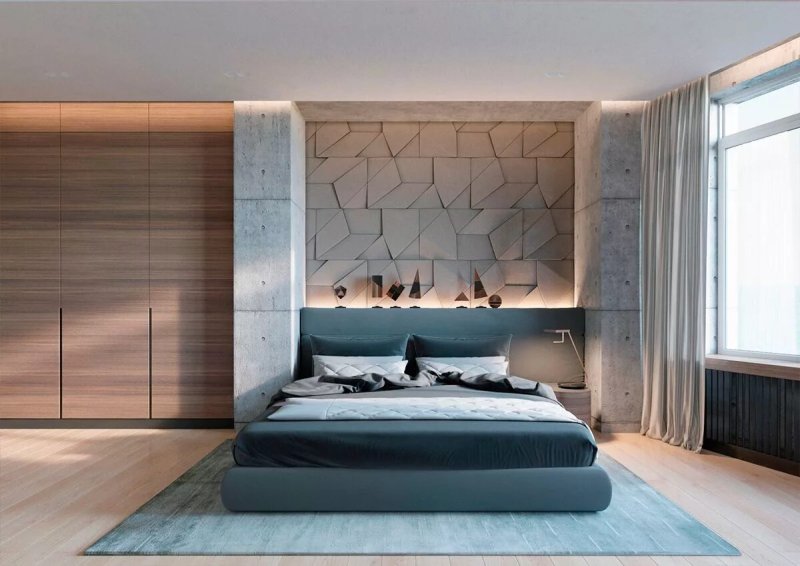 Bedrooms in modern style