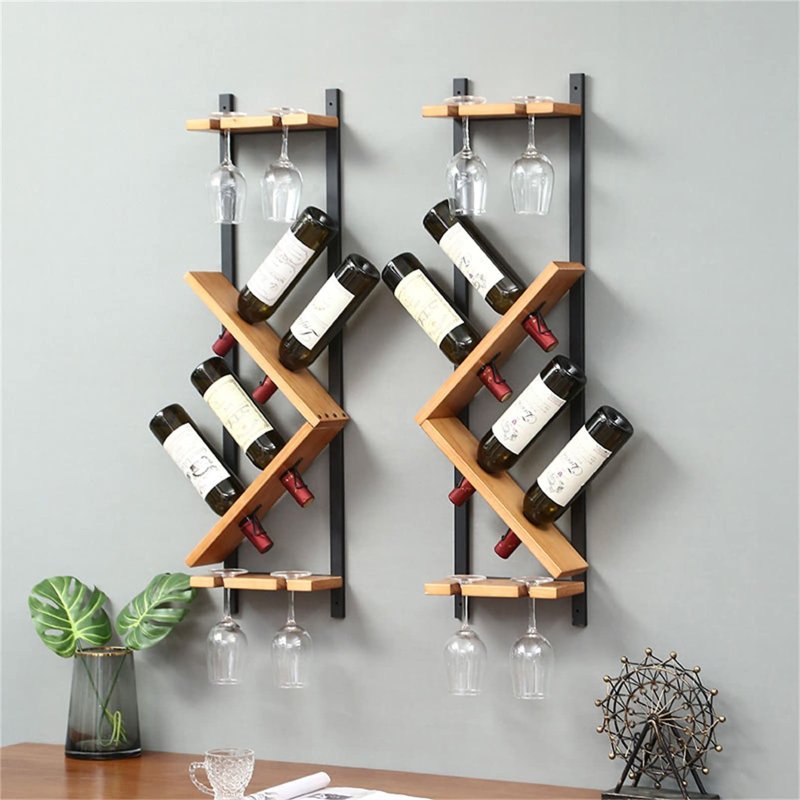 Shelves for wine