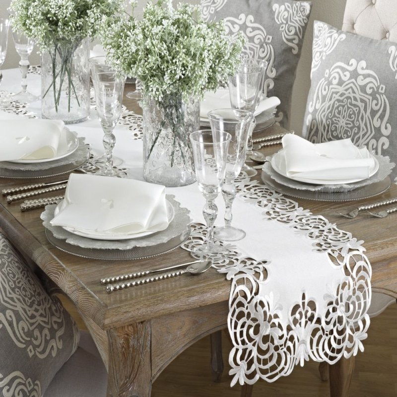 Lace tablecloth