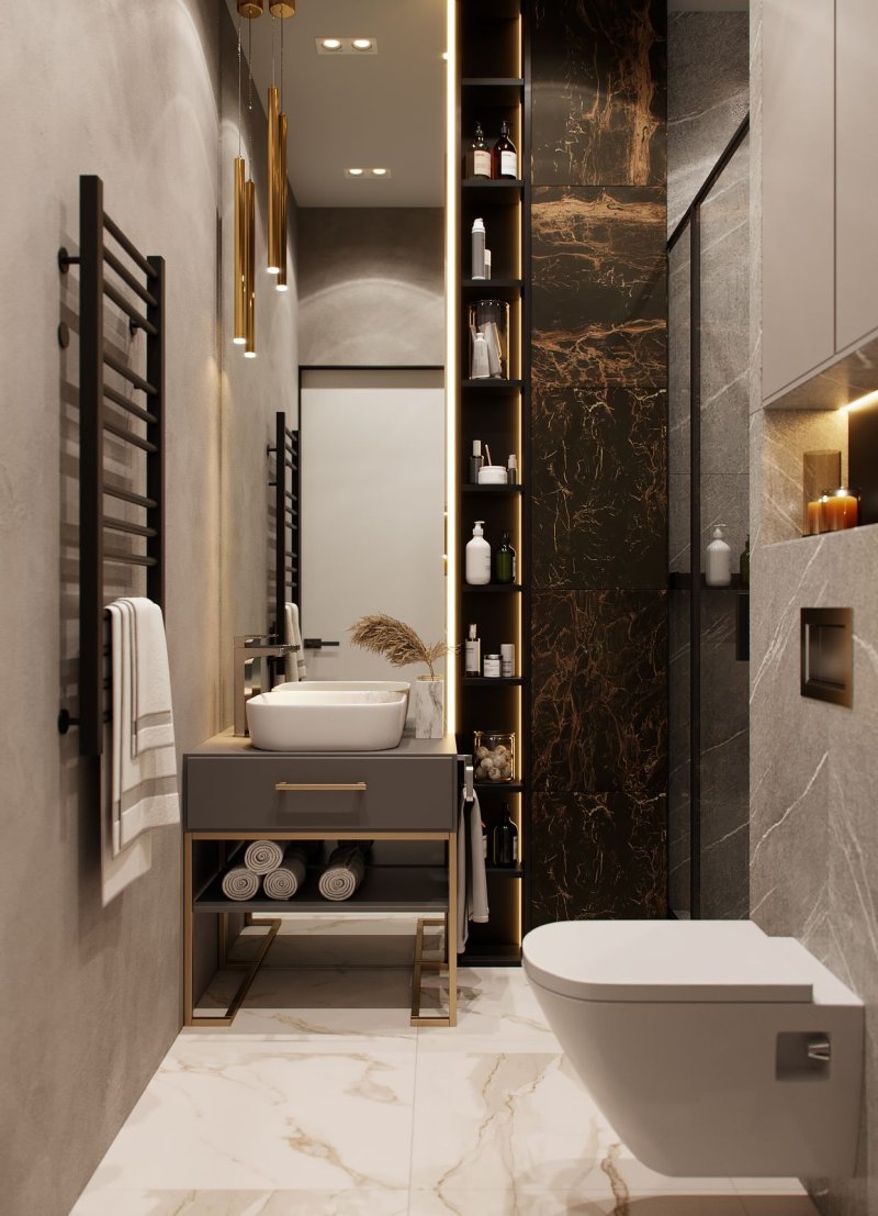 Modern bathroom design