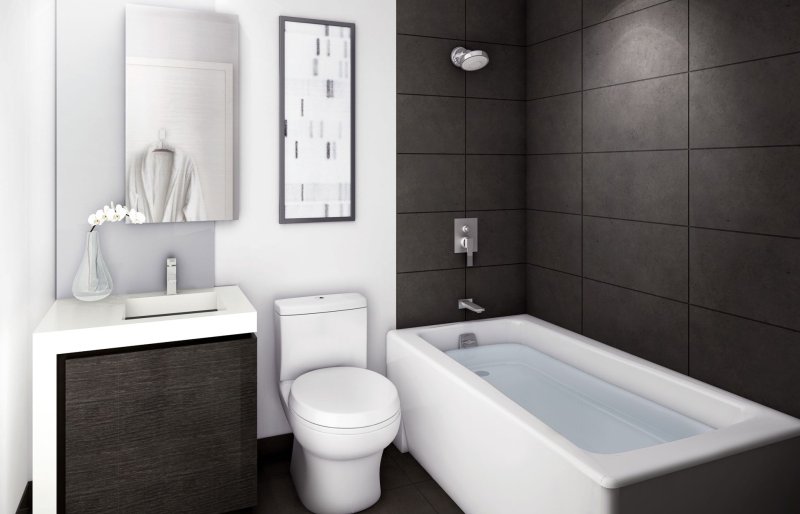 Bathroom in modern style