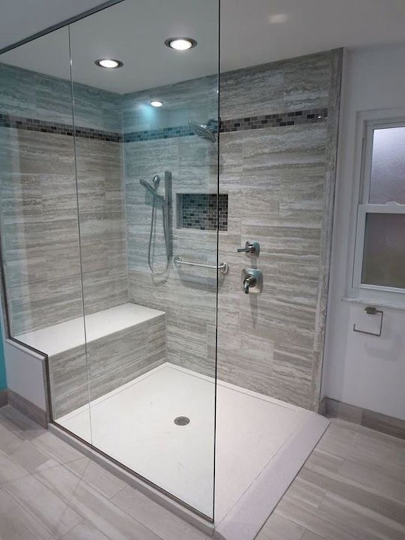 Enigma glass shower