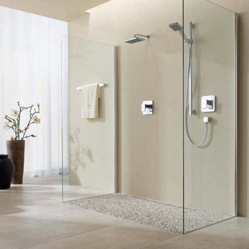 Shower in modern style