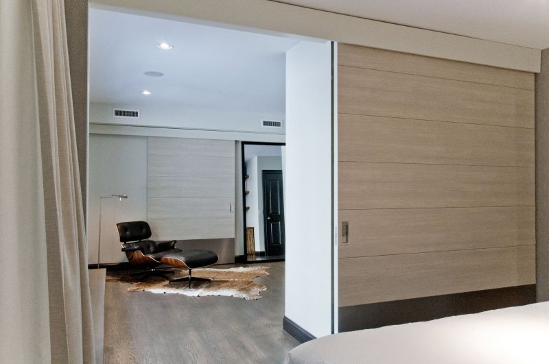 Doors in a modern interior