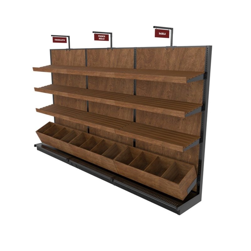 Two -sided trading rack