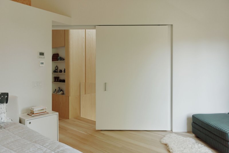 Interior sliding door