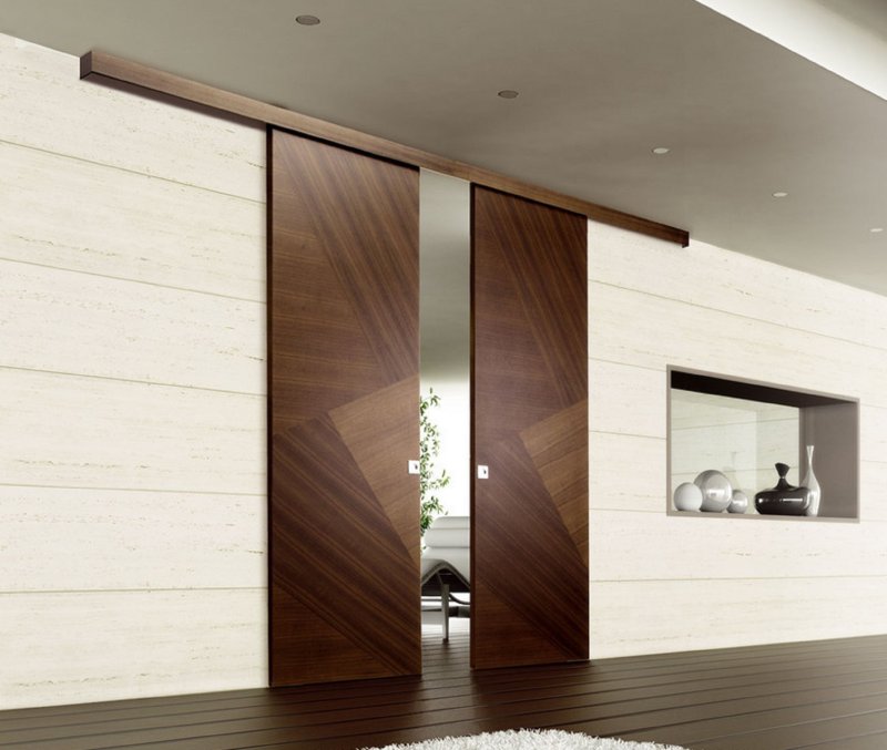 The design of the sliding door