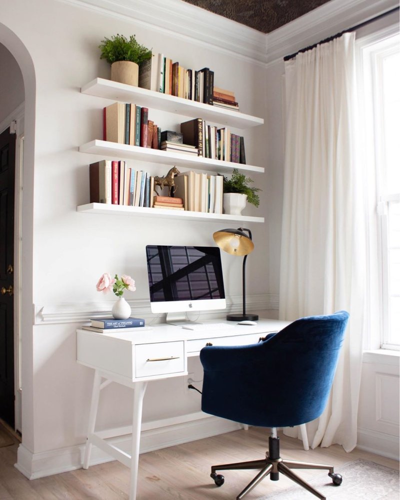 Desk in the interior