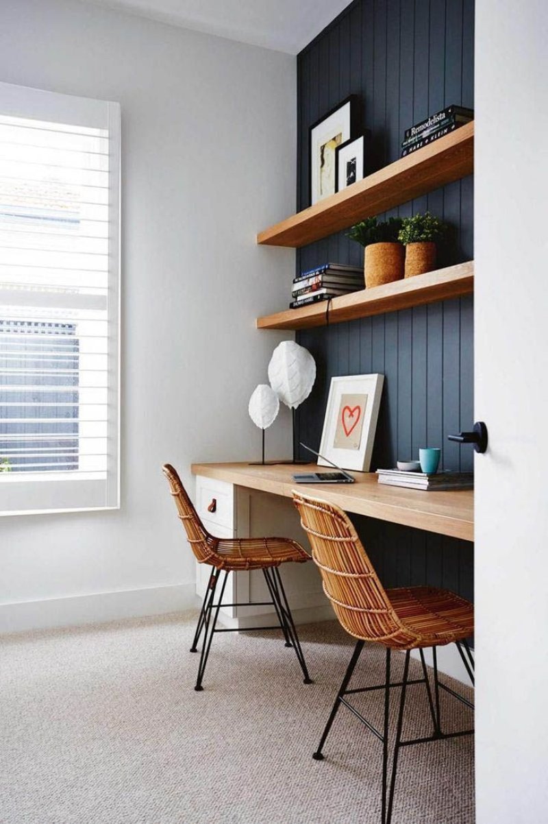 Desk in the interior