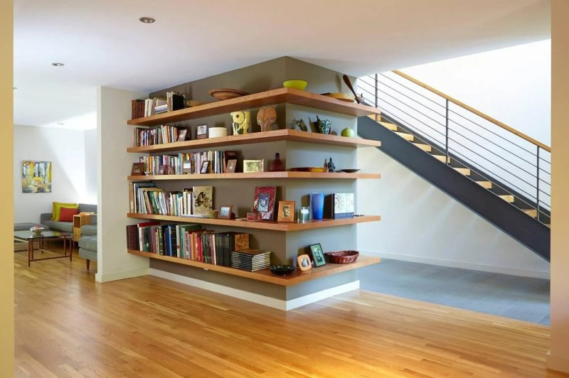 Book Shelves in the interior