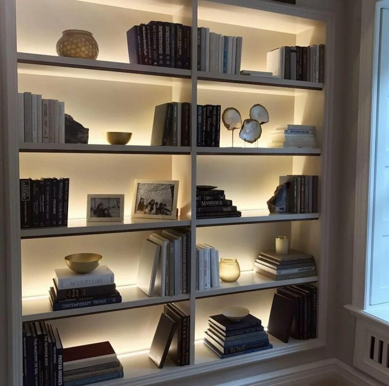 The design of the book shelf