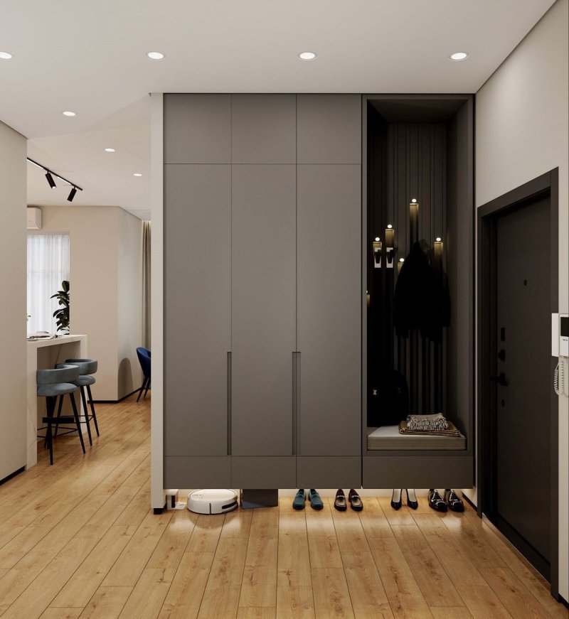 Hallway in modern style