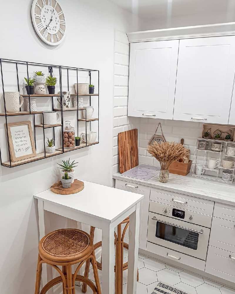 Scandinavian style in the interior of the kitchen