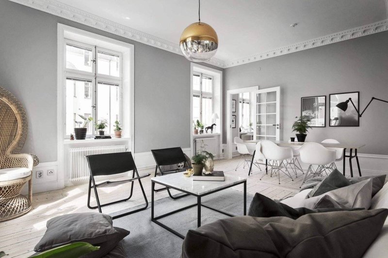 Style in the interior Scandinavian