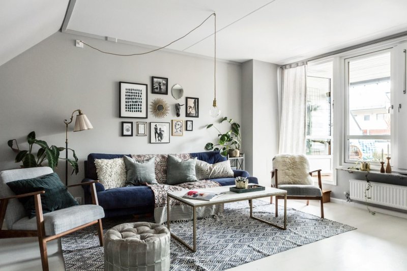 Scandinavian style living room