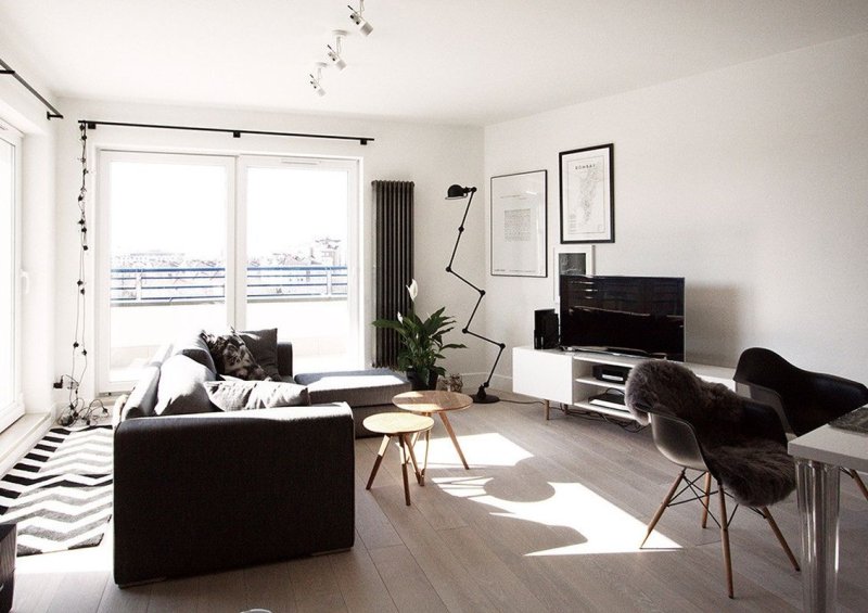 Scandinavian minimalism in the interior