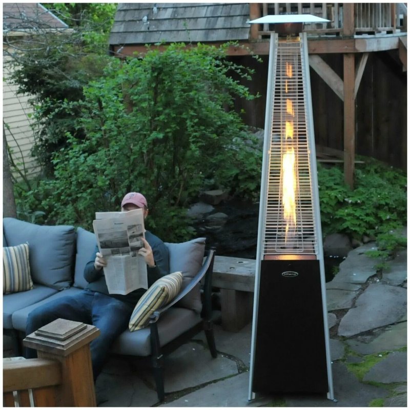 Gas street heater