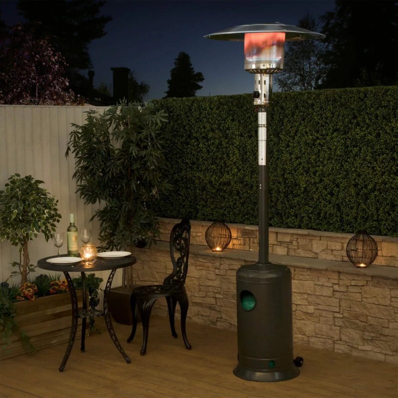 Street gas heater