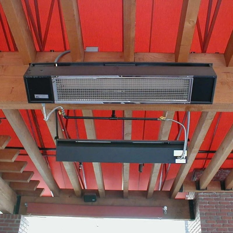 Infrared heater for AP65 street