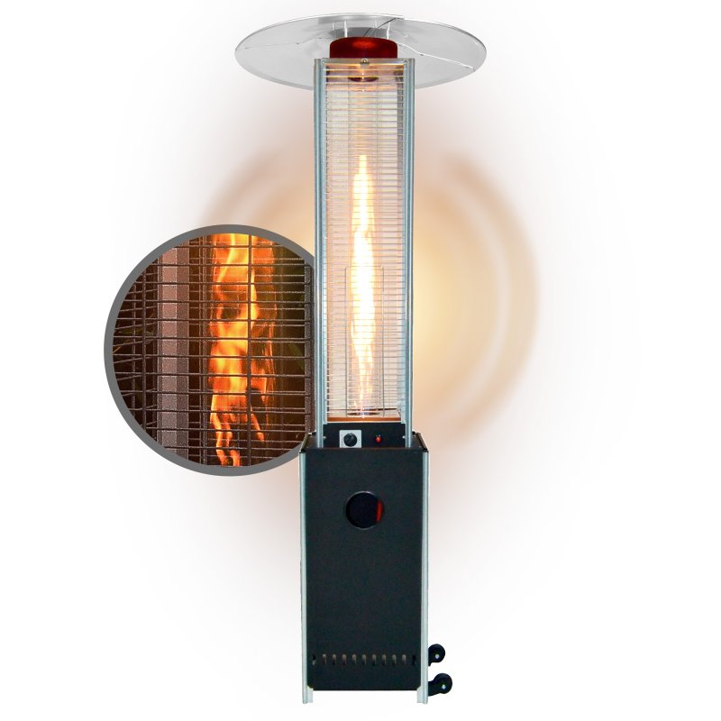 Street gas heater