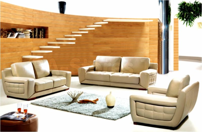 A set of upholstered furniture for the living room