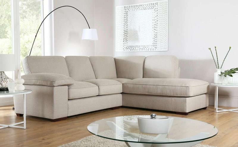 Corner sofa in the interior