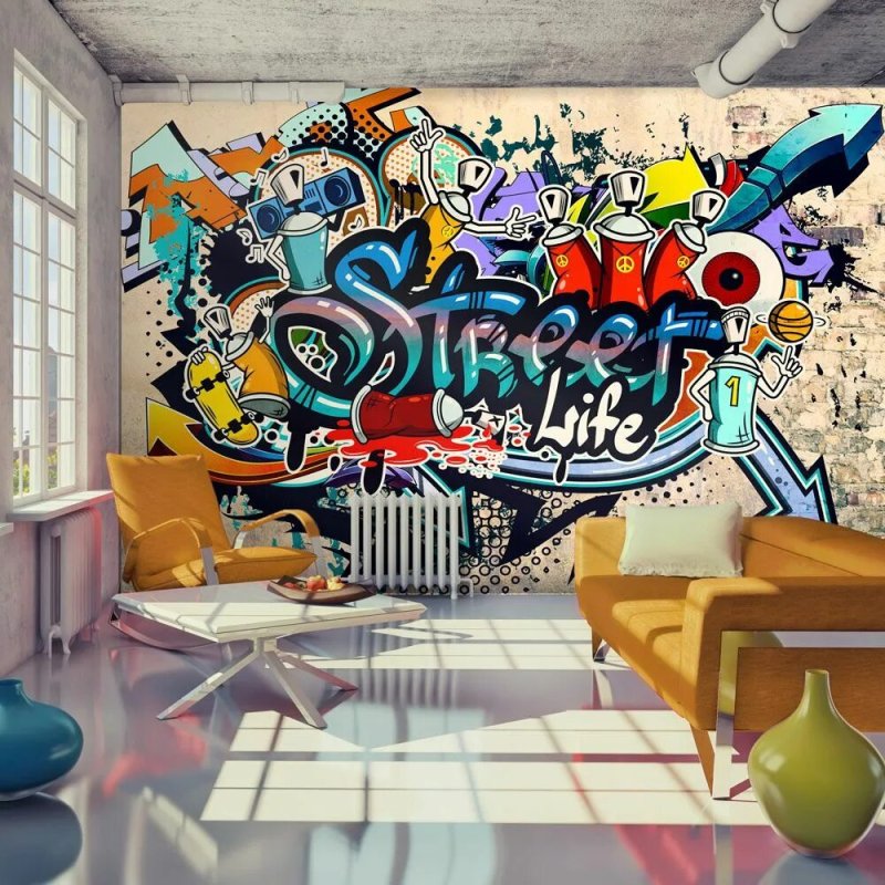 Graffiti murals