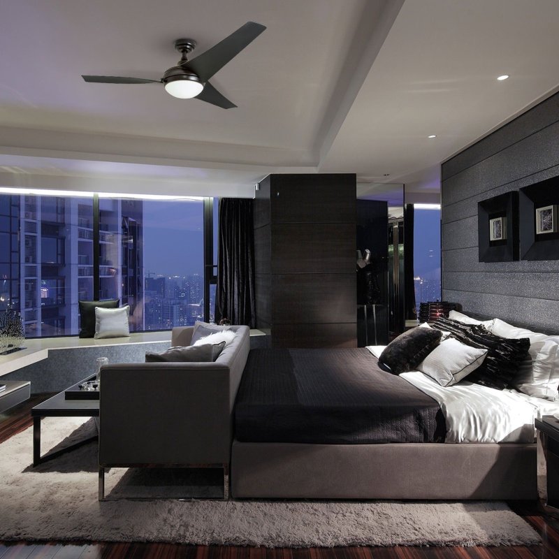 Bedrooms in modern style