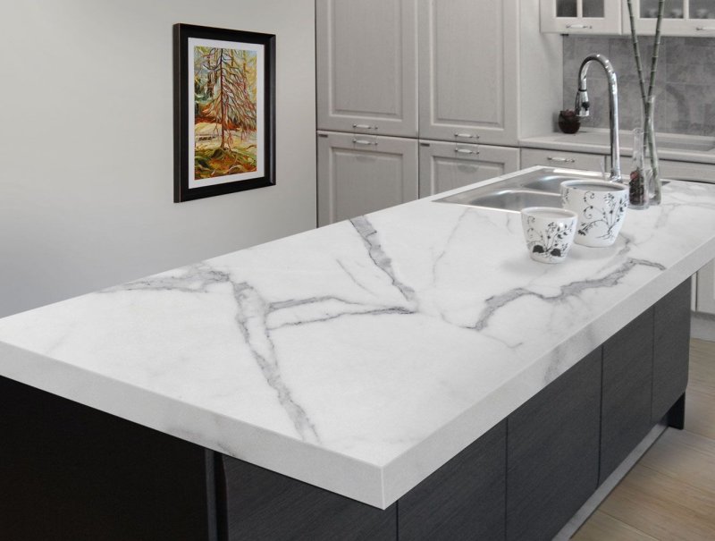 Blanco's marble countertop