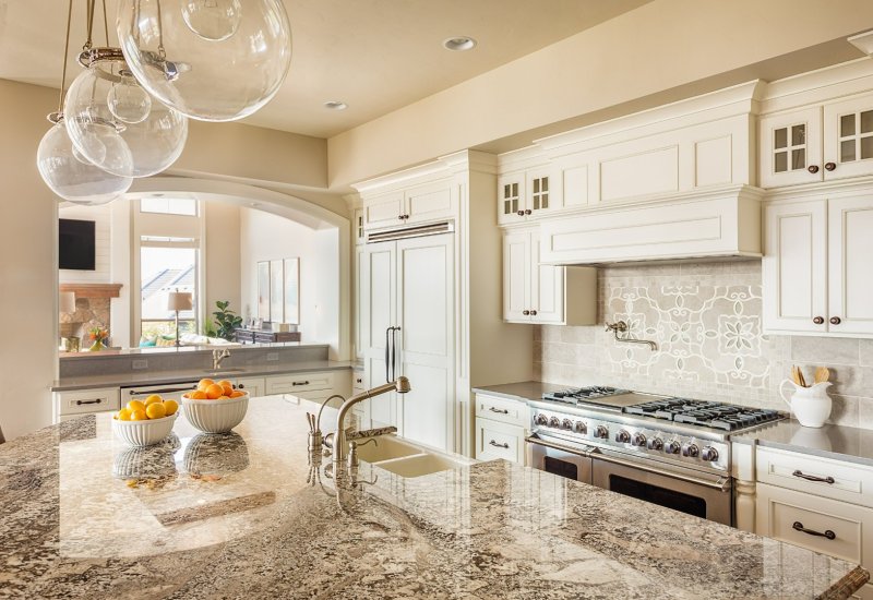 Beautiful kitchen interior