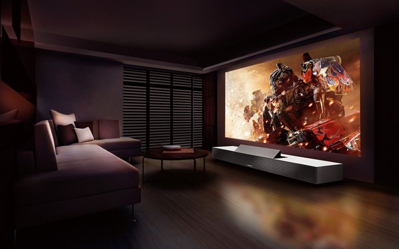 Laser projector for home theater 4K