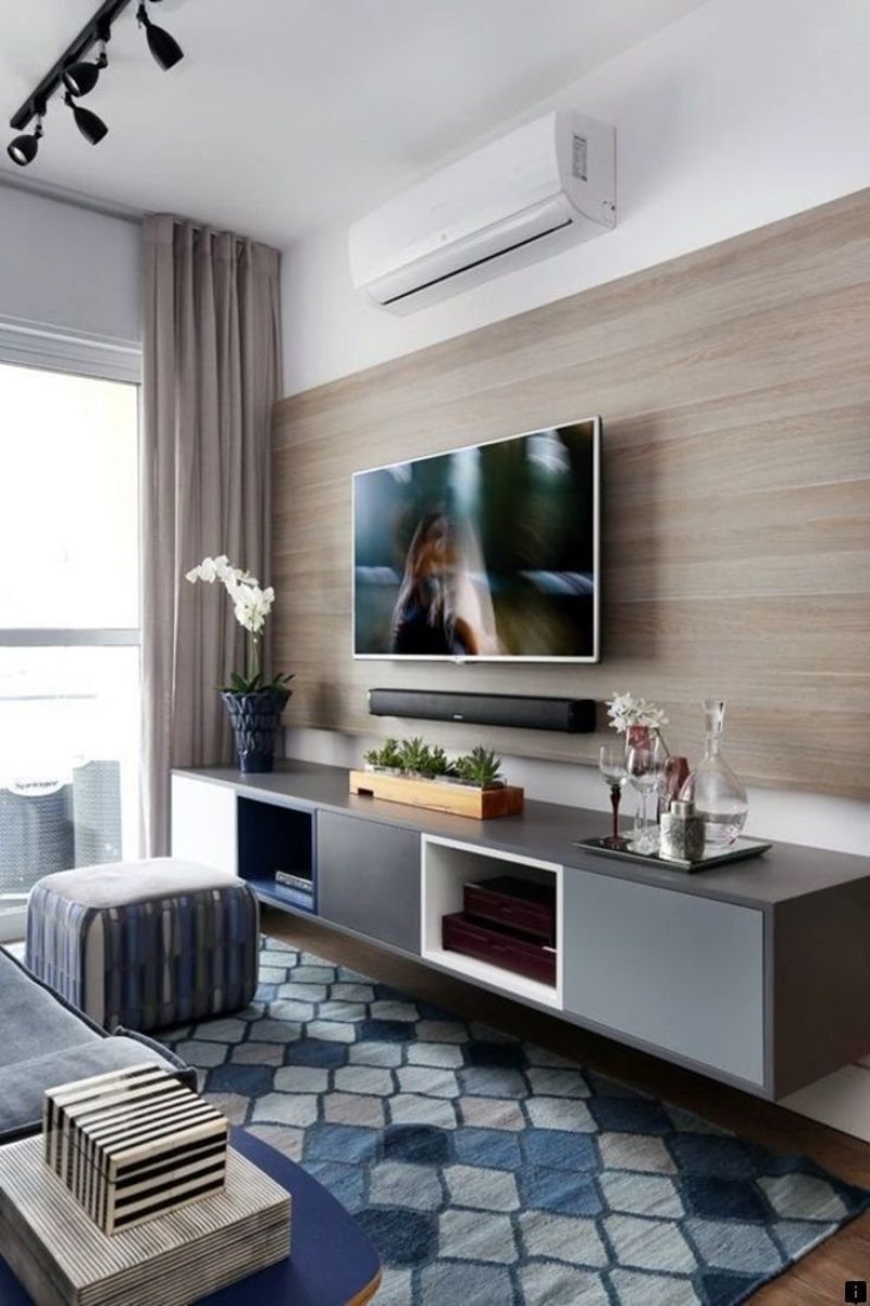 TV zone in modern style