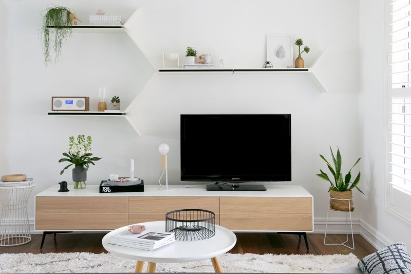 Scandinavian style living room