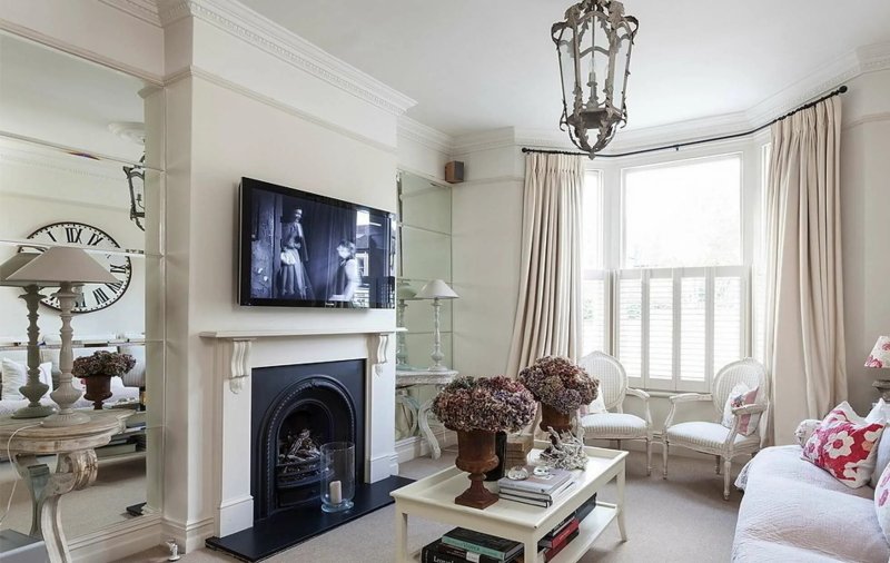 Living room in neoclassic style