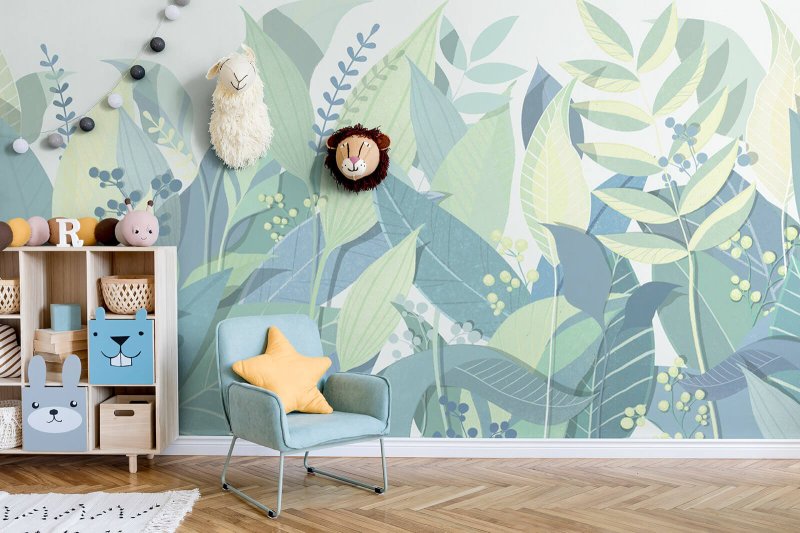 Modern wallpaper for children's