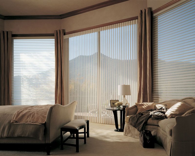 Blinds in a modern interior