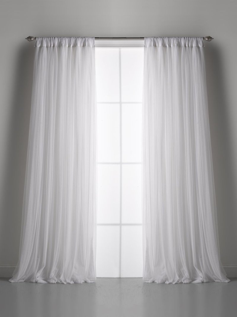 White curtain