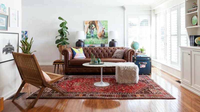 Carpet in the interior